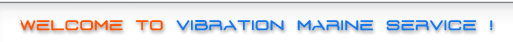 Welcome to Vibration Marine Services